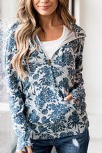 Load image into Gallery viewer, Ampersand Budding Romance Halfzip Hoodie