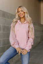 Load image into Gallery viewer, Ampersand University Hoodie in Pink Wonderstruck