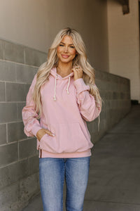 Ampersand University Hoodie in Pink Wonderstruck