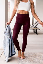 Load image into Gallery viewer, Ampersand Game Changer Leggings in Wine