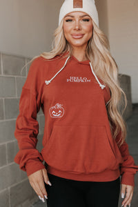 Ampersand University Hoodie in Hello Pumpkin