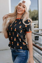 Load image into Gallery viewer, Ampersand Tee in Candy Corn Cutie