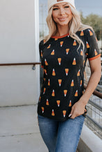 Load image into Gallery viewer, Ampersand Tee in Candy Corn Cutie