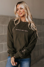 Load image into Gallery viewer, Ampersand University Pullover in What it Takes