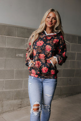 Ampersand University Hoodie in Kiss Goodnight