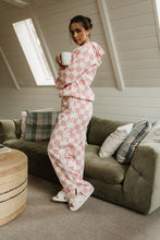 Load image into Gallery viewer, Ampersand Wide Leg Bow Comfs in Pink &amp; Powerful