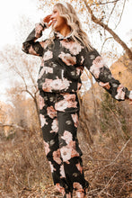 Load image into Gallery viewer, Ampersand University Hoodie Blush &amp; Blooms