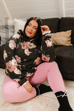 Load image into Gallery viewer, Ampersand University Hoodie Blush &amp; Blooms