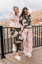 Load image into Gallery viewer, Ampersand University Hoodie Blush &amp; Blooms