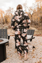 Load image into Gallery viewer, Ampersand Lace Pocket Joggers in Blush &amp; Blooms