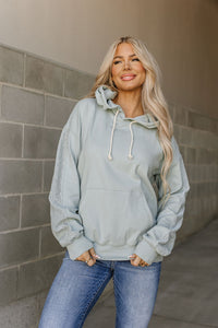 Ampersand University Hoodie in Wonderstruck Blue