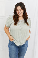 Load image into Gallery viewer, Sweet Talk Full Size Short Sleeve Top