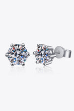 Load image into Gallery viewer, Moissanite Stud Earrings