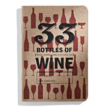 Load image into Gallery viewer, PREORDER: 33 Bottles of Wine Tasting Notebook