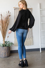 Load image into Gallery viewer, ET1317- Black &amp; Rose