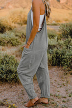 Load image into Gallery viewer, Double Take  V-Neck Sleeveless Jumpsuit with Pocket