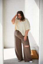 Load image into Gallery viewer, Weekend Hero Wide Leg Sweats in Mocha