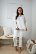Load image into Gallery viewer, High Standards Striped Button Down