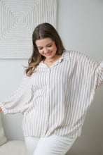 Load image into Gallery viewer, High Standards Striped Button Down