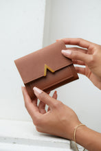 Load image into Gallery viewer, True North Wallet in Cognac