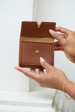 Load image into Gallery viewer, True North Wallet in Cognac