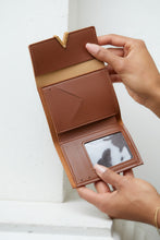 Load image into Gallery viewer, True North Wallet in Cognac