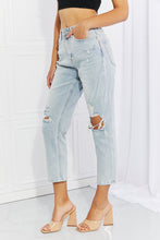 Load image into Gallery viewer, Distressed Cropped Jeans by Vervet Flying Monkey