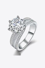 Load image into Gallery viewer, 3 Carat Moissanite Three-Layer Ring