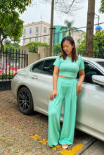 Load image into Gallery viewer, PREORDER: Full Length Cropped Lounge Set in Four Colors