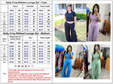 Load image into Gallery viewer, PREORDER: Full Length Cropped Lounge Set in Four Colors