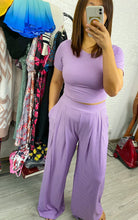 Load image into Gallery viewer, PREORDER: Full Length Cropped Lounge Set in Four Colors