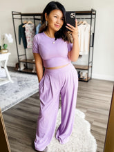 Load image into Gallery viewer, PREORDER: Full Length Cropped Lounge Set in Four Colors