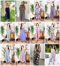 Load image into Gallery viewer, PREORDER: Relaxed Fit Jumpsuit in Assorted Prints