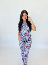 Load image into Gallery viewer, PREORDER: Halloween Short Sleeve Pajama Set In Three Colors