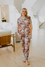 Load image into Gallery viewer, PREORDER: Short Sleeve Jogger PJ Set in Assorted Prints