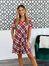Load image into Gallery viewer, PREORDER: The Comfiest Sleep Dress in Winter Prints