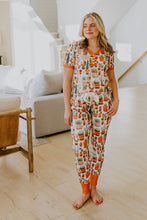 Load image into Gallery viewer, PREORDER: Short Sleeve Jogger PJ Set in Assorted Prints