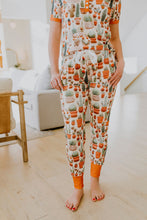 Load image into Gallery viewer, PREORDER: Short Sleeve Jogger PJ Set in Assorted Prints