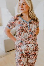Load image into Gallery viewer, PREORDER: Short Sleeve Jogger PJ Set in Assorted Prints