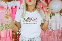 Load image into Gallery viewer, PREORDER: Happy New Year 2024  Graphic Tee