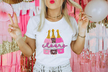 Load image into Gallery viewer, PREORDER: Leopard Cheers Graphic Tee
