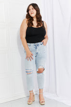 Load image into Gallery viewer, Distressed Cropped Jeans by Vervet Flying Monkey