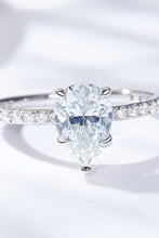 Load image into Gallery viewer, 1.8 Carat Moissanite Side Stone Ring