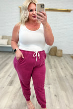 Load image into Gallery viewer, Unconditional Comfort Joggers in Magenta