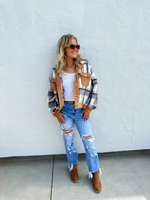 Load image into Gallery viewer, PREORDER: Breckenridge Plaid Shacket in Two Colors