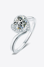 Load image into Gallery viewer, 1 Carat Moissanite Heart Ring