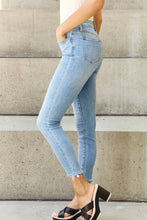 Load image into Gallery viewer, Button Fly Raw Hem Judy Blue Jeans
