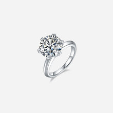 Load image into Gallery viewer, 5 Carat Moissanite 925 Sterling Silver Ring