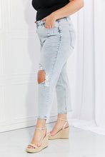 Load image into Gallery viewer, Distressed Cropped Jeans by Vervet Flying Monkey