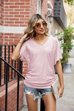 Load image into Gallery viewer, Flutter Sleeve Eyelet Gathered Detail Top